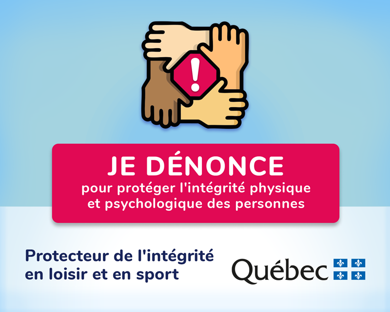 Bouton "Je dénonce"