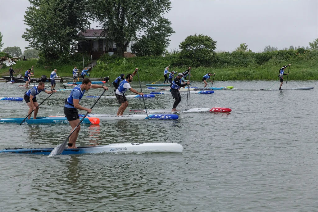 Les Îles à la planche, compétition de SUP